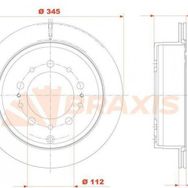Braxis AE0890 Arka Fren Diski
