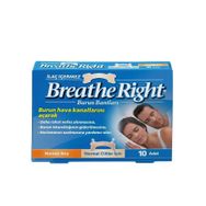 Breathe Right 10'lu Klasik Normal Burun Bandı