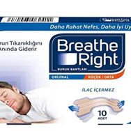 Breathe Right Küçük/Orta 6x10 Adet Burun Bandı