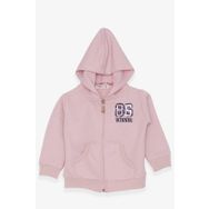 Breeze Kız Çocuk Hırka Nakışlı Pullu 1.5-5 Yaş, Pudra
