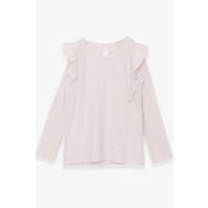 Breeze Krem 1.5-5 Yaş Fırfırlı Kız Çocuk Bluz