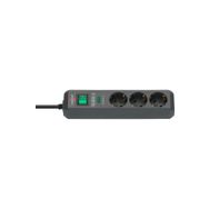 Brennenstuhl Eco Line Serisi 3 Soketli 1.5 m 13.500 mAh Akım Korumalı Uzatma Priz