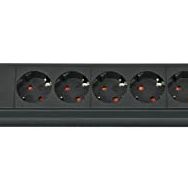 Brennenstuhl USB Şarj İşlevli Premium 6 Soketli 3 mt Siyah Priz