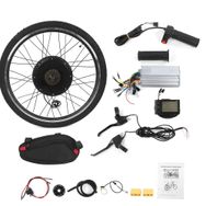 Brilluxa 1500W Elektrik Bisiklet Dönüşüm Kiti Arka Tekerlek Motoru Fren Kolu Seti Elektrikli Bisiklet Motoru