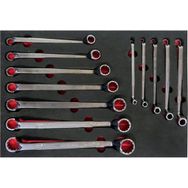 Brio 12 Parça 6x7-30x32 Sünger Yataklı Yıldız Anahtar Seti
