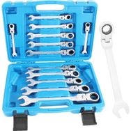Brio 12 Parça 8-22 mm 72 Diş Kombine Cırcırlı Anahtar Set