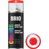 Brio Akrilik Ateş Kırmızısı B3000 400 ml Sprey Boya
