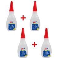 Brio Hızlı Süper Yapıştırıcı 20 Gr 4'lü