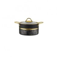 Brioni Selection 22 cm Granit Derin Siyah Tencere