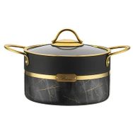Brioni Selection 28 cm Granit Derin Siyah Tencere