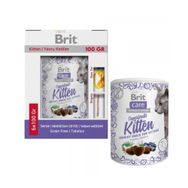 Brit 100 gr Care Superfruits Hindistan Cevizli ve Yaban Mersinli Yavru Kıtır Kedi Ödül Maması
