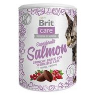 Brit Care 100 gr Superfruits Somonlu ve Kızılcıklı Kıtır Kısırlaştırılmış Kedi Ödül Maması