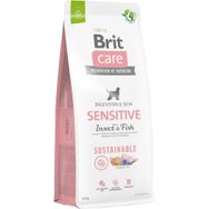 Brit Care 12 kg Sensitive Gıda İntoleransı ve Deri Hassasiyet Problemi Olan Köpekler İçin Larva ve Balık Etli Kuru Mama