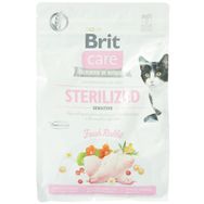 Brit Care 2 kg Sensitive Kısırlaştırılmış Hassas Kediler İçin Tahılsız Hipoalerjenik Taze Tavşan Etli Kuru Mama