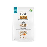 Brit Care 3 kg Senior Light Kilo Kontrolü ve Deri Tüy Hassasiyeti Olan Yaşlı Köpekler İçin Tahılsız Somon Balıklı Kuru Mama