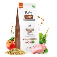 Brit Care 3 kg Weight Loss Kilo Problemi Olan Yetişkin Köpekler İçin Hipoalerjenik Tavşan Etli Kuru Mama