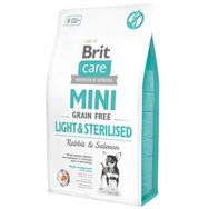 Brit Care Care Mini Light 2 kg Kısırlaştırılmış Küçük Irk Tavşanlı Köpek Maması