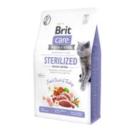 Brit Care Hipo-alerjenik Ördekli Kısırlaştırılmış Kilo Kontrolü için 7 Kg Kuru Kedi Maması