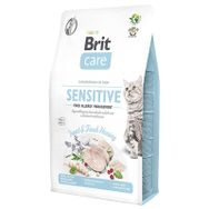 Brit Care Hipoalerjenik Sensitive Ringa Balıklı & Böcekli Tahılsız Hassas Yetişkin 7 kg Kedi Maması
