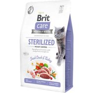 Brit Care Hipoalerjenik Sterilized Ördek ve Hindi İçeren Tahılsız Kısırlaştırımış 2 kg Kedi Maması