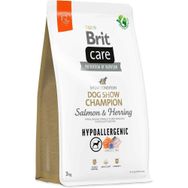 Brit Care Hypoallergenic Dog Show Champion Somonlu Ringa Balıklı 3 kg Yetişkin Köpek Maması
