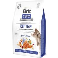 Brit Care Kitten Kedi 7 kg Gentle Digestion Strong Somonlu Tahılsız Yavru Kedi Maması