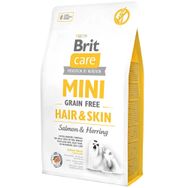 Brit Care Mini Hair Skin Deri Tüy Sağlığı Tahılsız Somonlu 2 kg Küçük Irk Köpek Maması