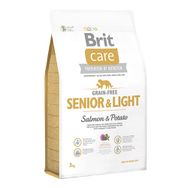 Brit Care Senior Light Tahılsız Somonlu İleri Yaş İçin Diyet 3 kg Köpek Maması