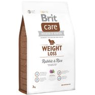 Brit Care Weight Loss Tavşan ve Pirinçli Kilolu Köpekler için 3 kg Yetişkin Köpek Maması
