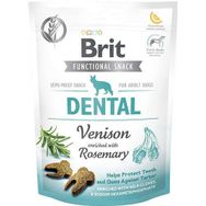 Brit Snack Dental Geyik ve Biberiye Ağız ve Diş Sağlığı Tahılsız 150 gr Köpek Ödülü