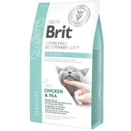 Brit Veterinary Diet Struvite İdrar Yolu Sağlığı Destekleyici Tahılsız 5 kg Kedi Maması
