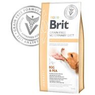 Brit Veterinary Diets Hepatic Tahılsız Yumurta Bezelye 2 kg Köpek Maması + Temizlik Mendili