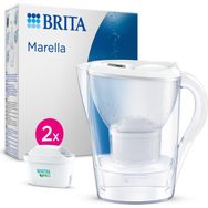 BRITA 2.4 Lt Beyaz Marella Cool 1x Maxtra Pro Filtreli Su Arıtma Sürahisi