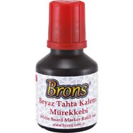 Brons BR-352 30 cc Kırmızı Tahta Kalemi Mürekkebi
