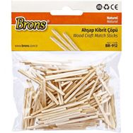 Brons BR-912 Natural Ahşap Kibrit Çöpü
