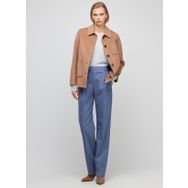 Brooks Brothers BBFW23FPT015 Mavi Normal Bel Kadın Pantolon