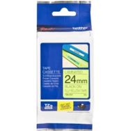 Brother 24TZE-C51 Fosforlu Sarı Üzerine Siyah Etiket