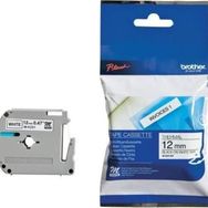 Brother M-K231 12 mm Beyaz Üzeri Siyah Kağıt Etiket