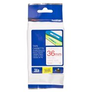 Brother P-Touch 36TZE262 Beyaz-Kırmızı 36 mm Etiket