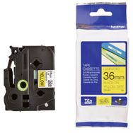Brother P-Touch 36TZE661 Sarı-Siyah 36 mm Etiket
