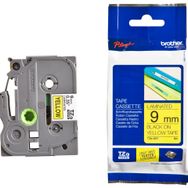 Brother P-Touch 9AZE621 Sarı-Siyah TZ-Tape 9 mm Etiket