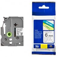 Brother P-TOUCH TZE-111 Şeffaf Üzerine Siyah Laminasyonlu Muadil Etiket