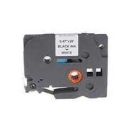 Brother P-Touch TZE-355 Siyah Üzerine Beyaz 24 mm 8 mt Muadil Etiket