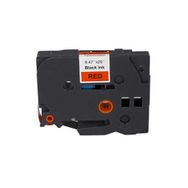 Brother P-Touch TZE-431 Kırmızı Üzerine Siyah 12 mm 8 mt Muadil Etiket