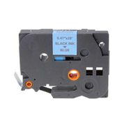 Brother P-Touch TZE-531 Mavi Üzerine Siyah 12 mm 8 mt Muadil Etiket