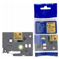 Brother P-Touch TZE-831 Gold Üzerine Siyah 12 mm 8 mt Muadil Etiket