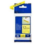 Brother P-Touch TZE-S631 Sarı Üzerine Siyah Güçlü Yapışkanlı 12 mm 8 mt Muadil Etiket