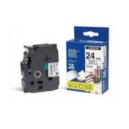 Brother TZE-251 24 mm Beyaz Lamine Etiket