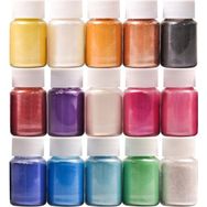 Brtrkimya 15 Renk 10 gr Sedefli Epoksi Metalik Toz Pigment Seti