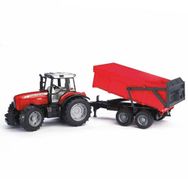 Bruder 02045 Massey Ferguson 7480 Traktör ve Römork
